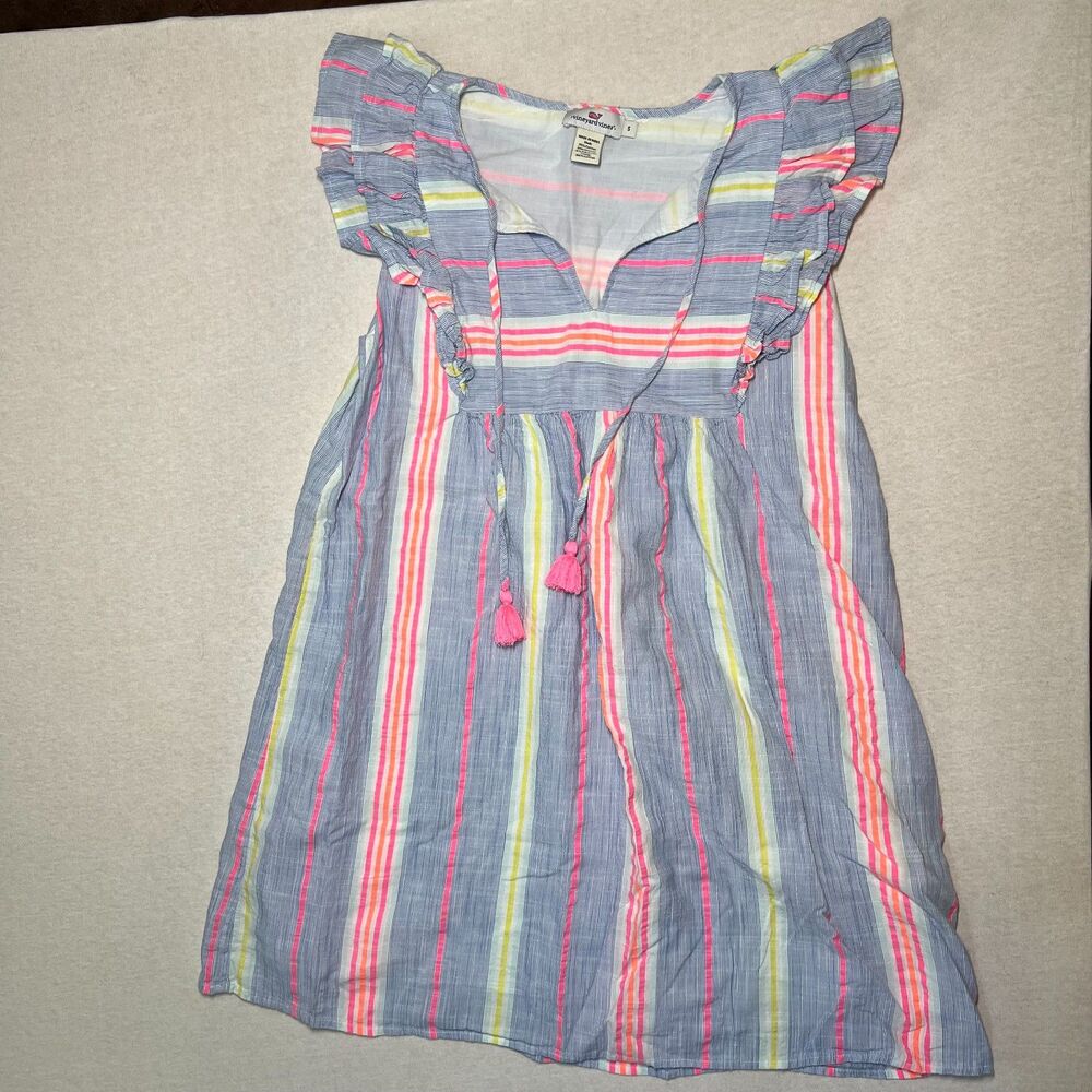 Vineyard Vines Striped Tunic Dress Small